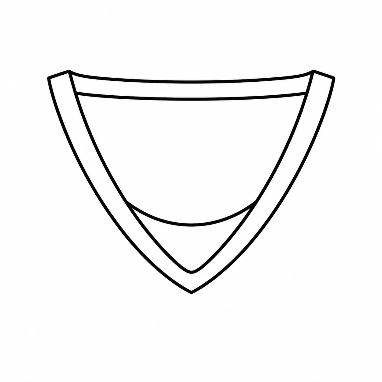 V Neck Sports Collar collar type